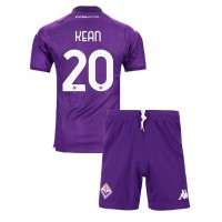 Fiorentina Moise Kean #20 Replica Home Minikit 2024-25 Short Sleeve (+ pants)